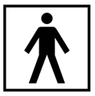 Symbol for anvendt del af type BF